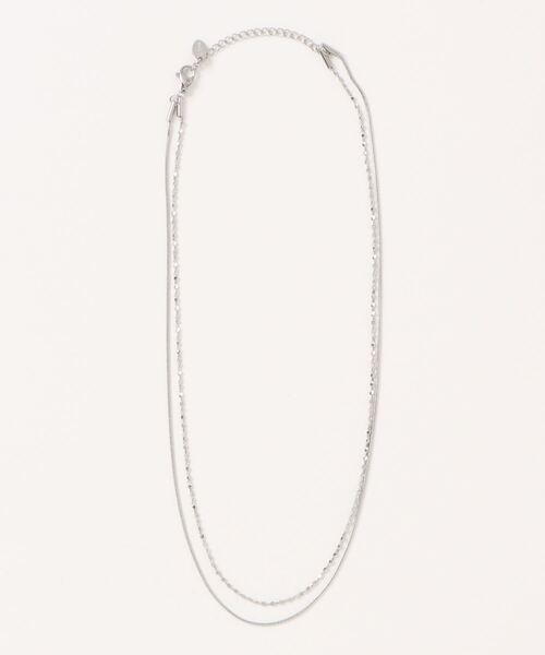 Os accessory（オズアクセサリー）の「Os　-オズ-　チェーン　レイヤード ネックレス【金属アレルギー対応】（ネックレス・レディース・ゴールド/シルバー・ONE SIZE）」の22枚目の写真