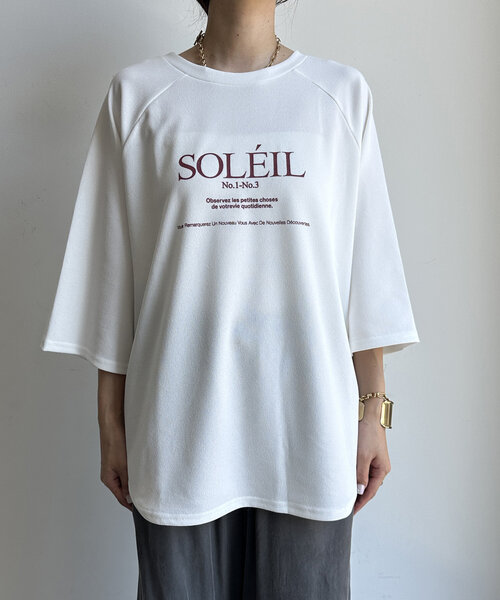新品 WEB限定】partenzaロゴプリントTEE DOUDOU(ドゥドゥ