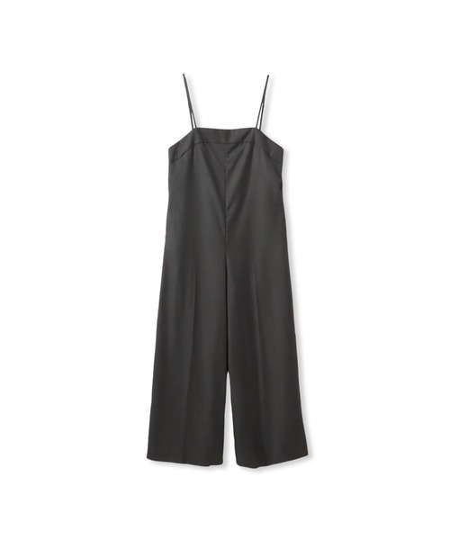 Droite lautreamont（ドロワットロートレアモン）の「サキソニーサロペット≪手洗い可能≫（サロペット/オーバーオール・レディース・ブラック/チャコールグレー・M/S）」の20枚目の写真