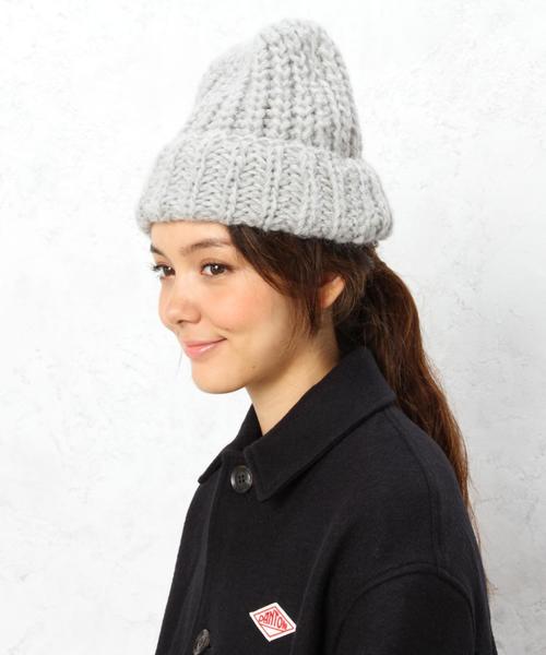 green label relaxing（グリーンレーベルリラクシング）の「CB COyoMI 1.5Gニットキャップ（ニットキャップ/ビーニー・レディース・オフホワイト/ブラック/ライトグレー・フリー）」の6枚目の写真