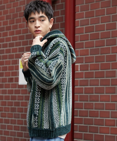 WEGO/【24年秋冬新作】ベロアモールジップパーカー（カーディガン/ボレロ）｜WEGO（ウィゴー）