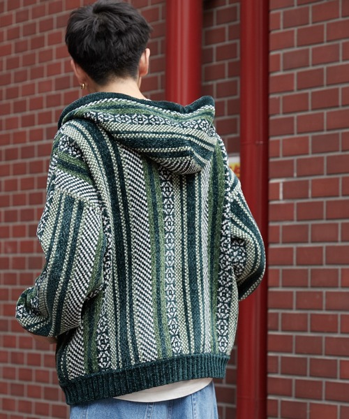 WEGO/【24年秋冬新作】ベロアモールジップパーカー（カーディガン/ボレロ）｜WEGO（ウィゴー）