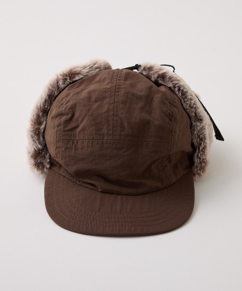 CIAOPANIC TYPY（チャオパニックティピー）の「【KIDS】ミリタリーフライトキャップ（キャップ・キッズ・ブラック/カーキ/ブラウン・ONE SIZE）」の7枚目の写真