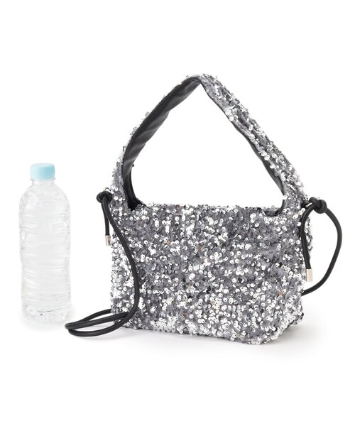 grove（グローブ）の「◆スパンコール2WAYワンショルダー（ショルダーバッグ・レディース・グレー系3/ネイビー系3/ブラック系3・00）」の12枚目の写真