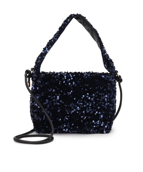 grove（グローブ）の「◆スパンコール2WAYワンショルダー（ショルダーバッグ・レディース・グレー系3/ネイビー系3/ブラック系3・00）」の14枚目の写真