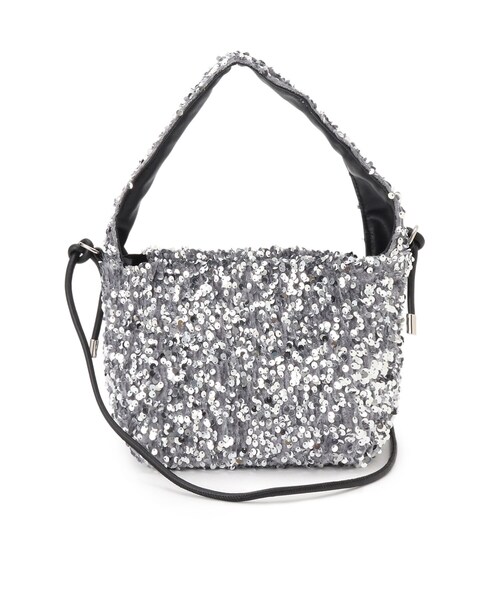 grove（グローブ）の「◆スパンコール2WAYワンショルダー（ショルダーバッグ・レディース・グレー系3/ネイビー系3/ブラック系3・00）」の17枚目の写真