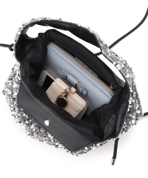 grove（グローブ）の「◆スパンコール2WAYワンショルダー（ショルダーバッグ・レディース・グレー系3/ネイビー系3/ブラック系3・00）」の22枚目の写真