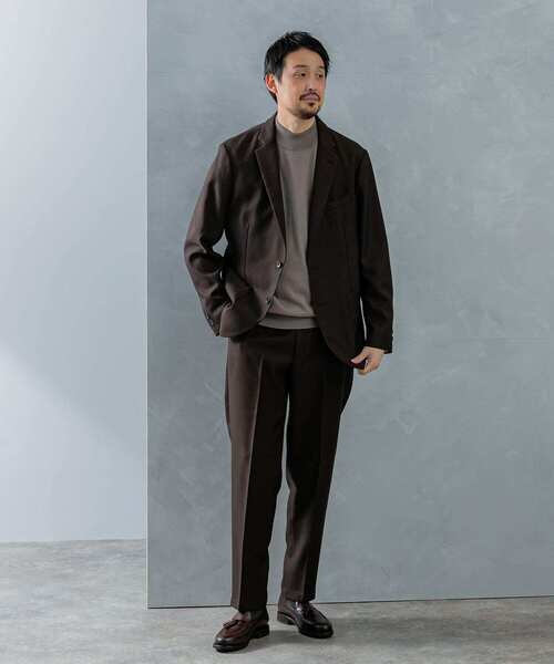 【Ma-chan★】美品♡セオリー ストライプリネン風ウール パンツスーツ Ma-chan☆】美品♡セオリー ストライプリネン風ウール パンツ