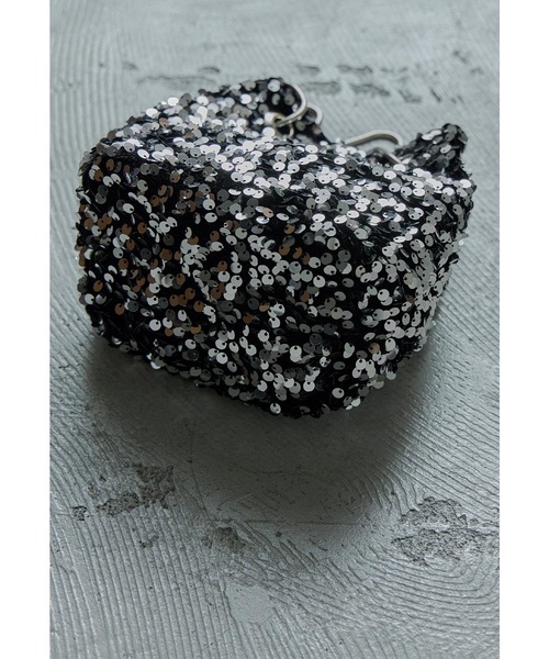 niana(ニアナ)の「2wayスパンコールバッグ ショルダー ミニ パーティーバッグ フォーマル オケージョン 結婚式 二次会 お呼ばれ(ハンドバッグ・レディース・ブラック/シルバー/シルバー×ブラック・FREE)」の12枚目の写真