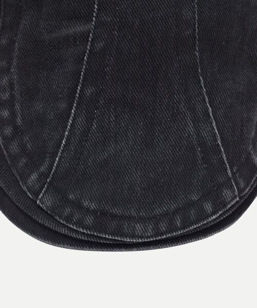 WHO'S WHO gallery（フーズフーギャラリー）の「ヴィンテージライクハンチング（キャップ・レディース・ブラック/ベージュ/ブラウン・FREE）」の5枚目の写真