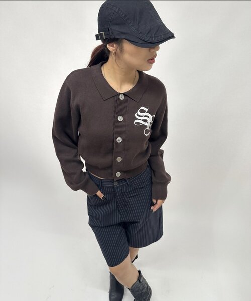 WHO'S WHO gallery（フーズフーギャラリー）の「ヴィンテージライクハンチング（キャップ・レディース・ブラック/ベージュ/ブラウン・FREE）」の9枚目の写真