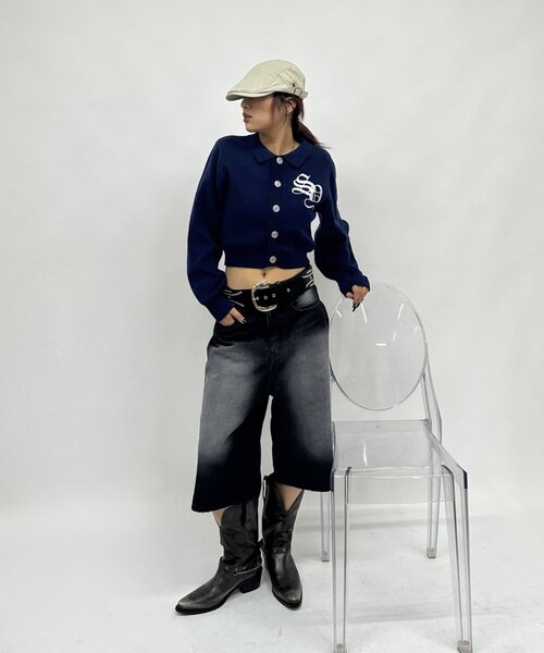 WHO'S WHO gallery（フーズフーギャラリー）の「ヴィンテージライクハンチング（キャップ・レディース・ブラック/ベージュ/ブラウン・FREE）」の16枚目の写真