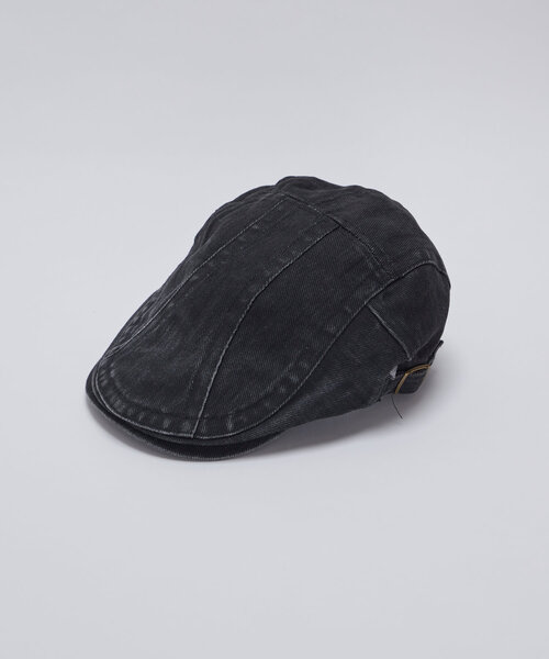 WHO'S WHO gallery（フーズフーギャラリー）の「ヴィンテージライクハンチング（キャップ・レディース・ブラック/ベージュ/ブラウン・FREE）」の8枚目の写真