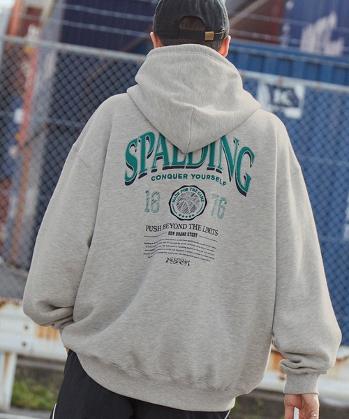 SPALDING/スポルディング 別注 ロゴ刺繍/プリント ヴィンテージライク