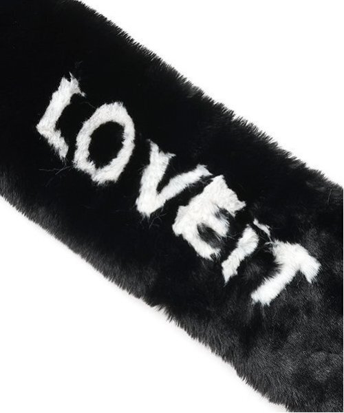 by LOVEiT（バイラビット）の「2wayマフラー（マフラー・キッズ・ブラック/オフホワイト/ピンク・FREE）」の9枚目の写真