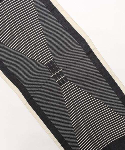 NOLITA LABORATORY(ノリータラボラトリー)の「【 NOLITA / ノリータ 】大判ストール / マフラー レディース 羽織り 冷房対策 ショール 幾何学模様 ストール(ストール/ショール・レディース・アイボリー/ブラウン/ブラック/ブラック系その他/ベージュ/ブラック系その他2/ベージュ系その他2・FREE)」の21枚目の写真