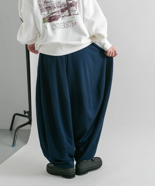 【セール】WIDEレッグカーブパンツ（その他パンツ）｜KBF（ケイビーエフ）