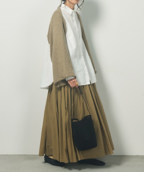 ワンハンドルスウェードバック（ショルダーバッグ）｜Libra Cue