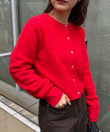 【レイヤードスタイルも◎】PARIS刺繍カーディガン
