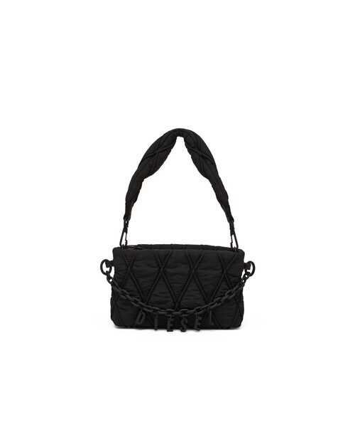 DIESEL（ディーゼル）の「ウィメンズ ポーチバッグ CHARM-D POUCH（ポーチ・レディース・ブラック・UNI）」の5枚目の写真