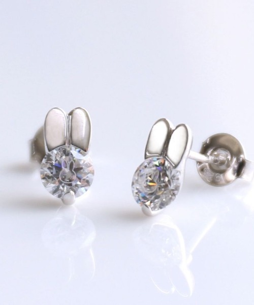 Miffy（ ミッフィー）の「ミッフィーカットフェイスピアス（ピアス（両耳用）・メンズ・マルチ・FREE）」の3枚目の写真