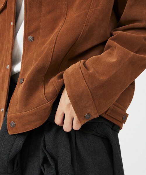 リーバイス(R) 別注 TYPE III スエード トラッカージャケットLサイズ LEVI'S(R) / リーバイス(R) 別注 TYPE III スエード トラッカー