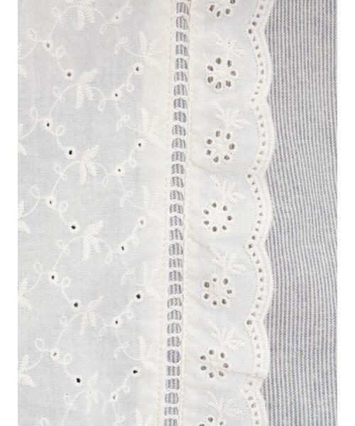 Samansa Mos2（サマンサ モスモス）の「レース切替ブラウス（シャツ/ブラウス・レディース・チャコールグレー/オフホワイト/ピンク/グレー・F）」の18枚目の写真