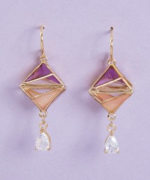 Zoule ゾーラ：MOROCCAN　モロッカンシリーズ　モロッコ　triangle　トライアングル　ピアス