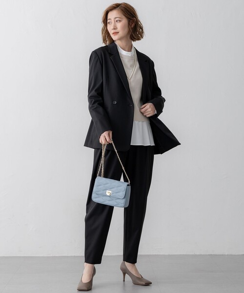 セール】【Oggi3月号掲載/セットアップ対応】 ライトクロス ジャケット