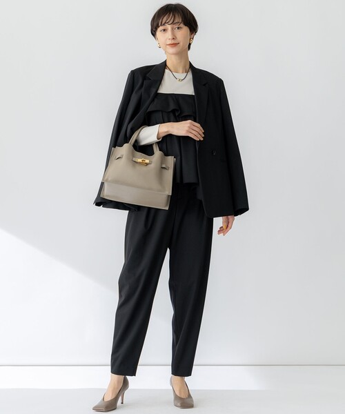 セール】【Oggi3月号掲載/セットアップ対応】 ライトクロス ジャケット