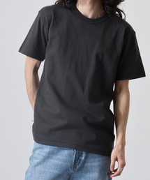 CROSS & STITCH オープンエンドマックスウエイトバインダーネックTシャツ