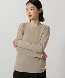 LAKOLE | ラメワッフル長袖T / 284177(Tシャツ/カットソー)