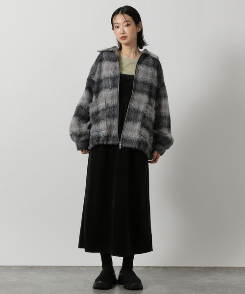 LAKOLE（ラコレ）の「ラメワッフル長袖T / 284177（Tシャツ/カットソー・レディース・ライトグリーン/ライトグレー/ブラック/ライトベージュ・FREE）」の18枚目の写真