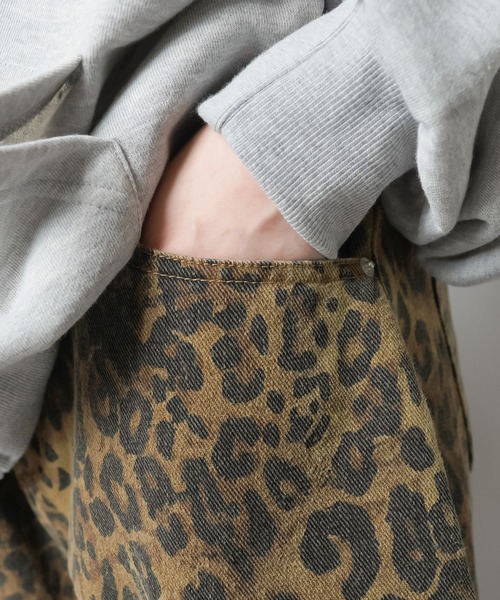 SPINNS（スピンズ）の「ヒョウ柄/迷彩柄 ツイルハーフパンツ（その他パンツ・レディース・その他/カモフラージュ/その他1・ONESIZE）」の14枚目の写真