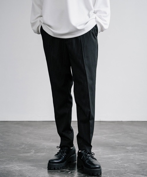 【セール】スリムテーパードイージースラックス（スラックス）｜Rocky Monroe（ロッキーモンロー） 7,067円