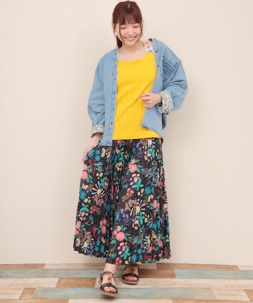 チチカカ(チチカカ)の「クロシェインナータンクトップ(タンクトップ・レディース・トップグレー/イエロー/ブラック・MEDIUM/LARGE)」の15枚目の写真