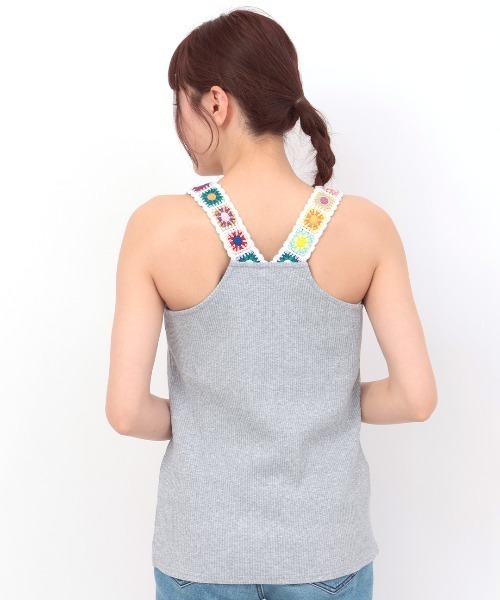 チチカカ(チチカカ)の「クロシェインナータンクトップ(タンクトップ・レディース・トップグレー/イエロー/ブラック・MEDIUM/LARGE)」の21枚目の写真
