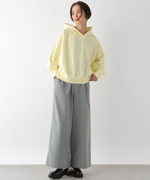 LEPSIM(レプシィム)の「スラックスギャザーワイドパンツ 242669(その他パンツ・レディース・ブラック/ライトブラウン/グレー/カーキ/ダークブラウン・FREE)」の8枚目の写真