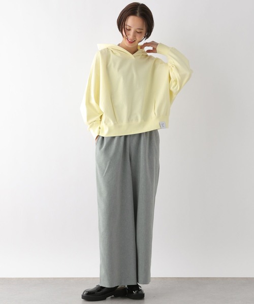 LEPSIM(レプシィム)の「スラックスギャザーワイドパンツ 242669(その他パンツ・レディース・ブラック/ライトブラウン/グレー/カーキ/ダークブラウン・FREE)」の9枚目の写真