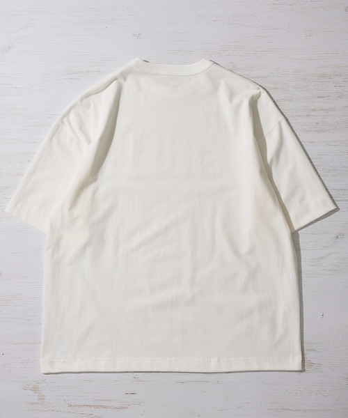 Healthknit(ヘルスニット)の「【Healthknit】Crewneck S/S Tee / クルーネック Tシャツ(Tシャツ/カットソー・メンズ・ブラック/ヘザーチャコール/ホワイト/オートミール・MEDIUM/LARGE/X-LARGE)」の6枚目の写真