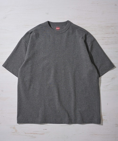 Healthknit(ヘルスニット)の「【Healthknit】Crewneck S/S Tee / クルーネック Tシャツ(Tシャツ/カットソー・メンズ・ブラック/ヘザーチャコール/ホワイト/オートミール・MEDIUM/LARGE/X-LARGE)」の9枚目の写真
