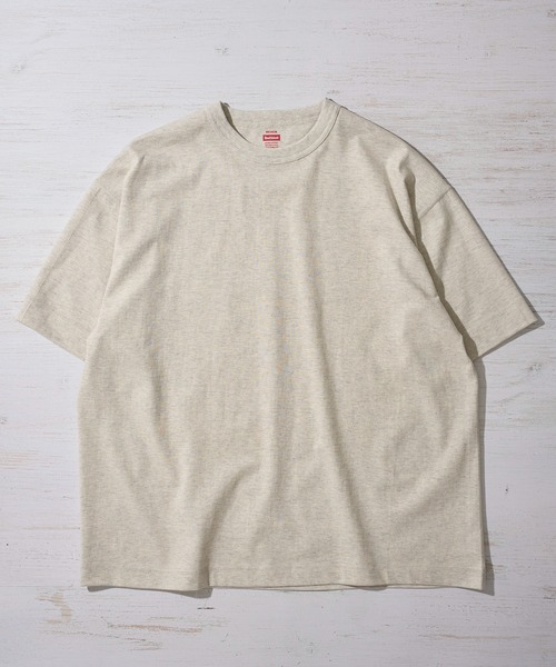Healthknit(ヘルスニット)の「【Healthknit】Crewneck S/S Tee / クルーネック Tシャツ(Tシャツ/カットソー・メンズ・ブラック/ヘザーチャコール/ホワイト/オートミール・MEDIUM/LARGE/X-LARGE)」の11枚目の写真