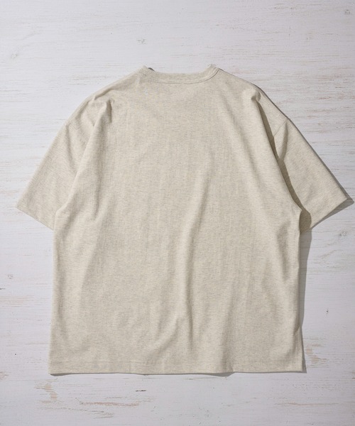 Healthknit(ヘルスニット)の「【Healthknit】Crewneck S/S Tee / クルーネック Tシャツ(Tシャツ/カットソー・メンズ・ブラック/ヘザーチャコール/ホワイト/オートミール・MEDIUM/LARGE/X-LARGE)」の12枚目の写真