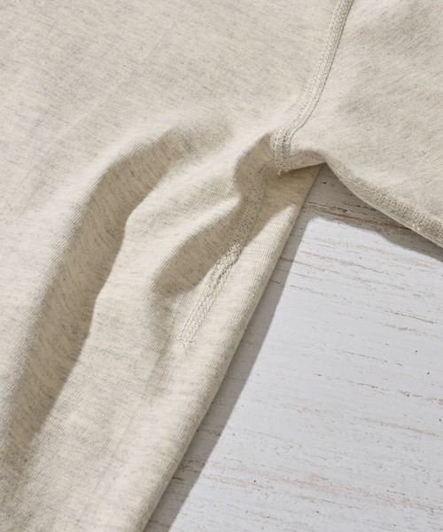 Healthknit(ヘルスニット)の「【Healthknit】Crewneck S/S Tee / クルーネック Tシャツ(Tシャツ/カットソー・メンズ・ブラック/ヘザーチャコール/ホワイト/オートミール・MEDIUM/LARGE/X-LARGE)」の15枚目の写真