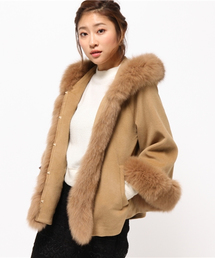 GRACE CONTINENTAL（グレースコンチネンタル）の「フードファーコート