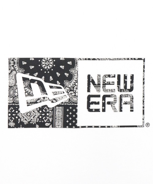 NEW ERA(ニューエラ)の「ニューエラ 半袖Tシャツ コットン ペイズリーボックスロゴ(Tシャツ/カットソー・メンズ・ホワイト/ブラック・XXL/M/S/L/XL)」の12枚目の写真