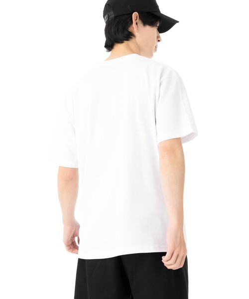 NEW ERA(ニューエラ)の「ニューエラ 半袖Tシャツ コットン ペイズリーボックスロゴ(Tシャツ/カットソー・メンズ・ホワイト/ブラック・XXL/M/S/L/XL)」の7枚目の写真