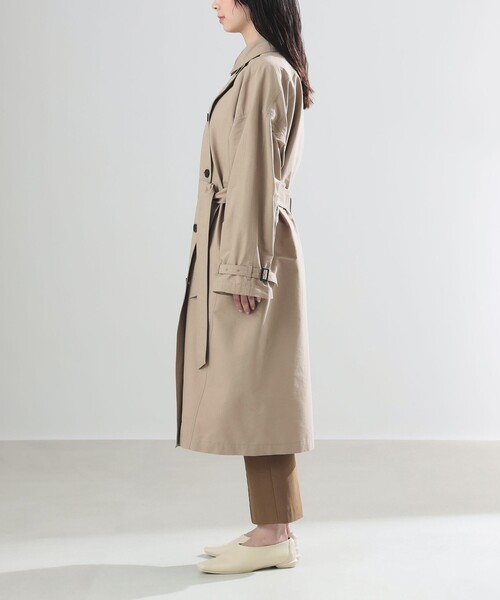 Demi-Luxe BEAMS(デミルクス ビームス)の「AK+1 / ドルマンスリーブ風 トレンチコート(トレンチコート・レディース・ベージュ・36/38)」の10枚目の写真