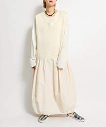 CITYSHOP | COMBI BALLOON DRESS：ワンピース(ワンピース)