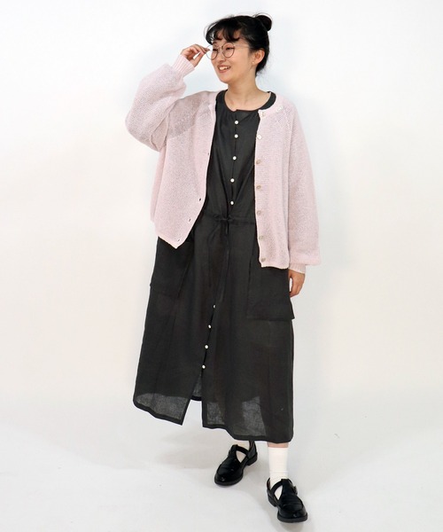 カーディガン ちょうちょはどこに止まる。「ブローチ付きニット」 レディース haupia(ハウピア)公式通販｜◇ちょうちょはどこに止まる